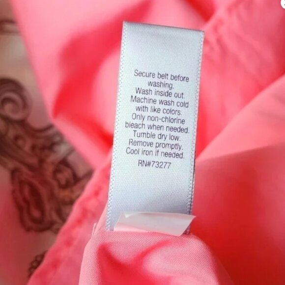 Jennifer Lopez Colorful Print Silky 3/4 Sleeves Summer Fashion Dress sz L - Picture 13 of 13